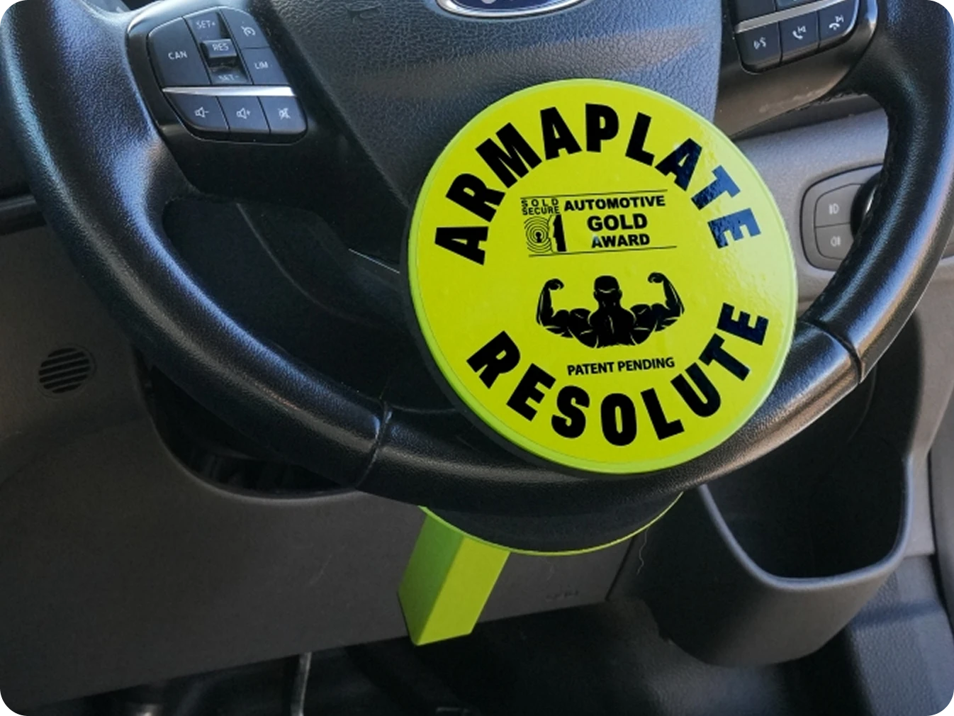 Resolute Compact fitted in a Ford