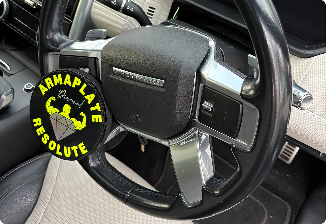 Resolute Diamond fitted in a Range Rover