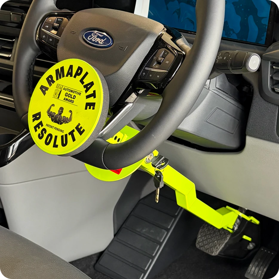 Resolute Gold fitted in a Ford